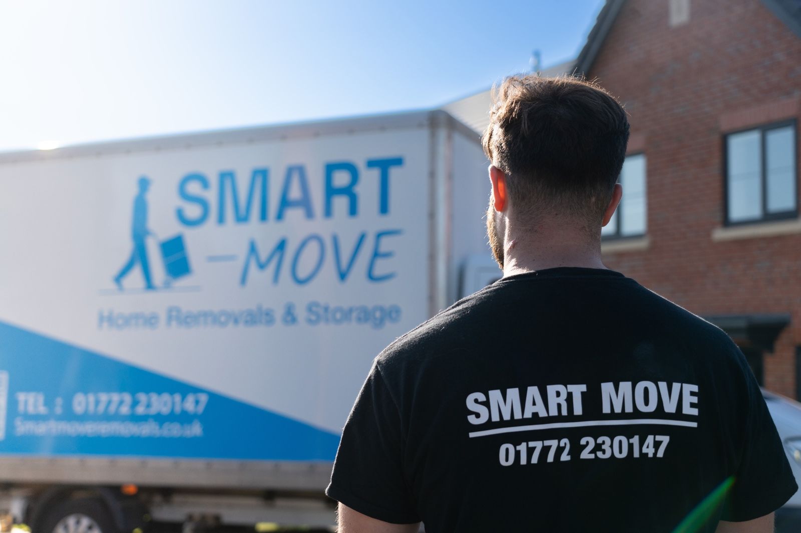 Smart Move Removals team preparing for a house move